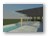 Vista terraza y piscina
